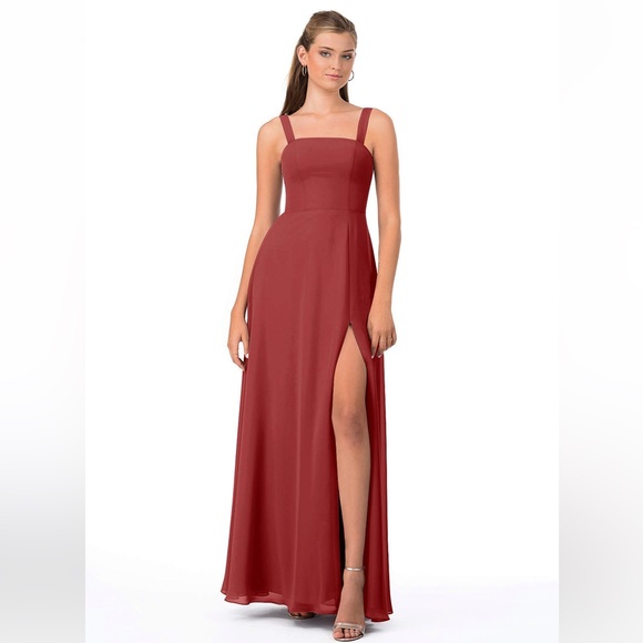 Azazie Dresses & Skirts - NWT Azazie Jay Bridesmaid Dress in Rust